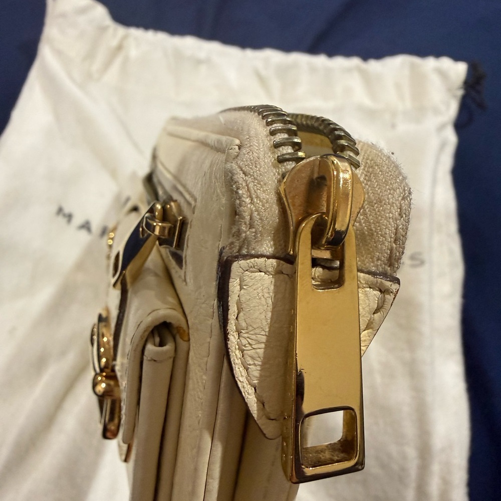 Marc by Marc Jacobs white cream wallet clutch - Picture 9 of 13